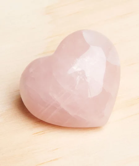 Cuarzo Rosa Corazón