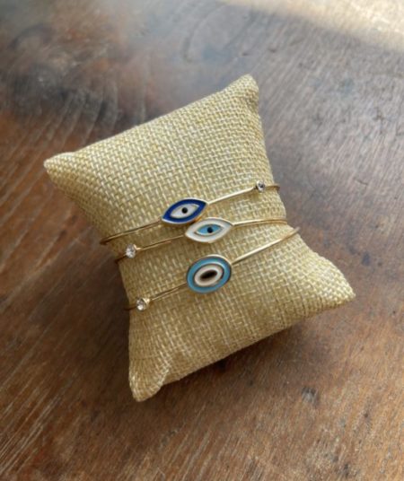 Pulsera Ojo Turco Aro sin Cristales