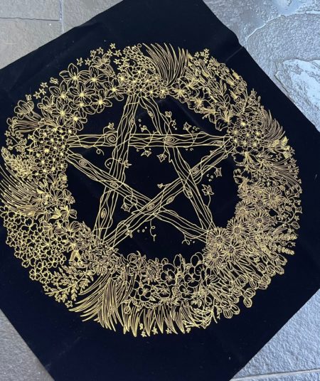 Mantel para Lectura de Tarot o de Carta Astral