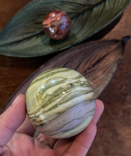 Jaspe Verde Bola Grande