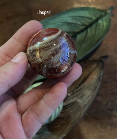 Jaspe Café Bola Mediana