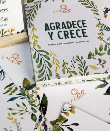 Agradece y Crece (Tarjetas)