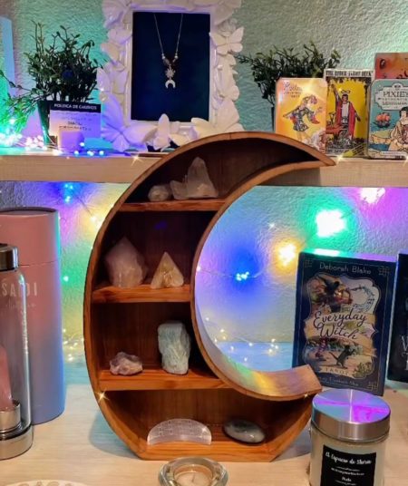 Luna Vertical Repisa para Cuarzos